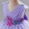 image:imageIDOPIP Toddler Baby Girls Shiny Butterfly Tutu Dress Princess Birthday Party Pageant Flower Girl Wedding VBackless DressesPurple  Butterfly