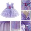 image:imageIDOPIP Toddler Baby Girls Shiny Butterfly Tutu Dress Princess Birthday Party Pageant Flower Girl Wedding VBackless DressesPurple  Butterfly