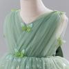 image:imageIDOPIP Toddler Baby Girls Shiny Butterfly Tutu Dress Princess Birthday Party Pageant Flower Girl Wedding VBackless DressesSage Green