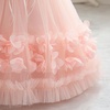 image:imageIDOPIP Toddler Girl Flower Girl Dress Lace Tulle Tutu Ball Gown for Wedding Birthday Baptism Photoshoot 15 YearsPink