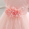 image:imageIDOPIP Toddler Girl Flower Girl Dress Lace Tulle Tutu Ball Gown for Wedding Birthday Baptism Photoshoot 15 YearsPink
