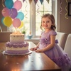 image:imageIDOPIP Toddler Girl Flower Girl Dress Lace Tulle Tutu Ball Gown for Wedding Birthday Baptism Photoshoot 15 YearsPurple