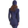 image:imageIDOPIP Womens Muslim Modest Swimsuits Burkini Islamic Swimming Suits 3 Piece Full Coverage Swimwear with Hijab Tops PantsNavy Blue