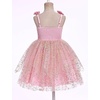 image:imageIDOPIP Toddler Princess Dress Fairy Birthday Tulle Glitter Dresses for Baby Girl Bow Tie Strap Tutu Gown for Party WeddingPink