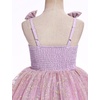 image:imageIDOPIP Toddler Princess Dress Fairy Birthday Tulle Glitter Dresses for Baby Girl Bow Tie Strap Tutu Gown for Party WeddingPurple