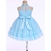 image:imageIDOPIP Toddler Girls Birthday Dress Wedding Party Pageant Dress 16 Years  Wedding Flower Girl Dress Sleeveless Pearl Halter Glitters Flounce Tulle Tutu Dress Girls Formal Dress Party Ball GownBlue