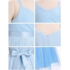 image:imageIDOPIP Flower Girl Dress for Wedding Formal Pageant Dresses for Girls Junior Bridesmaid First Communion Birthday Tulle GownBlue