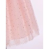 image:imageIDOPIP Flower Girl Dress for Wedding Formal Pageant Dresses for Girls Junior Bridesmaid First Communion Birthday Tulle GownPink