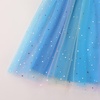 image:imageIDOPIP Girls Sequin Dress Sparkly Party Formal Pageant Birthday Wedding Flower Girl Dresses Sleeveless Rainbow Tulle GownsBlue