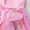 image:imageIDOPIP Girls Sequin Dress Sparkly Party Formal Pageant Birthday Wedding Flower Girl Dresses Sleeveless Rainbow Tulle GownsPink Rainbow