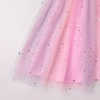 image:imageIDOPIP Girls Sequin Dress Sparkly Party Formal Pageant Birthday Wedding Flower Girl Dresses Sleeveless Rainbow Tulle GownsPink Rainbow