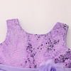 image:imageIDOPIP Girls Sequin Dress Sparkly Party Formal Pageant Birthday Wedding Flower Girl Dresses Sleeveless Rainbow Tulle GownsPurple Rainbow
