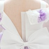 image:imageIDOPIP Infant Baby Flower Girl Dress Cold Shoulder Toddler Birthday Dresses Pageant Wedding Party Baptism Tulle Tutu GownLight Purple