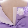 image:imageIDOPIP Infant Baby Flower Girl Dress Cold Shoulder Toddler Birthday Dresses Pageant Wedding Party Baptism Tulle Tutu GownPurple