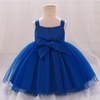 image:imageIDOPIP Toddler Baby Flower Girl Dress for Kids Wedding Pageant Party Prom Gown First Communion Birthday Tutu Tulle DressesRoyal Blue