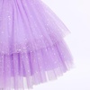 image:imageIDOPIP Toddler Baby Girls Birthday Dresses Shiny Floral Tulle Tutu Princess Pageant Dress Cake Smash Photo Shoot Outfit 16TPurple
