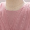 image:imageIDOPIP Toddler Flower Girl Dress Ruffle Tulle VBack Birthday Pageant Gown  Girls Bowknot VBackless Wedding Dress Baby 1st 2nd 3rd Birthday Dresses Tulle Tutu Party Princess Communion Formal Ball GownDusty Pink