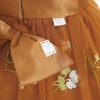 image:imageIDOPIP Toddler Flower Girl Dress Ruffle Tulle VBack Birthday Pageant Gown  Girls Bowknot VBackless Wedding Dress Baby 1st 2nd 3rd Birthday Dresses Tulle Tutu Party Princess Communion Formal Ball GownBrown