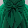 image:imageIDOPIP Toddler Flower Girl Dress Sequin Bowknot Tulle Party Dress 6M3T  Pageant Wedding Guest Dress Baby 1st 2nd 3rd Birthday Dress Ruffle Tulle Tutu Party Princess Communion Formal Ball GownGreen