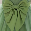 image:imageIDOPIP Toddler Flower Girl Dress Sequin Bowknot Tulle Party Dress 6M3T  Pageant Wedding Guest Dress Baby 1st 2nd 3rd Birthday Dress Ruffle Tulle Tutu Party Princess Communion Formal Ball GownSage Green