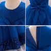 image:imageIDOPIP Toddler Flower Girl Dress Sequin Bowknot Tulle Party Dress 6M3T  Pageant Wedding Guest Dress Baby 1st 2nd 3rd Birthday Dress Ruffle Tulle Tutu Party Princess Communion Formal Ball GownRoyal Blue