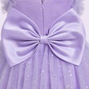 image:imageIDOPIP Toddler Girls Butterfly Dress Sparkly High Low Tulle Tutu Princess Birthday Party Dress for 16T Flower Girl WeddingPurple