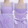 image:imageIDOPIP Toddler Girls Butterfly Dress Sparkly High Low Tulle Tutu Princess Birthday Party Dress for 16T Flower Girl WeddingPurple