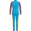 image:imageIDOPIP Kids Boys Girls Color Block One Piece Swimsuit Swimwear Long Sleeve Rash Guard Sunsuit Wetsuit Beachwear Bathing SuitBlue  Yellow  Boy