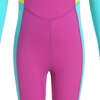 image:imageIDOPIP Kids Boys Girls Color Block One Piece Swimsuit Swimwear Long Sleeve Rash Guard Sunsuit Wetsuit Beachwear Bathing SuitPurple  Blue  Girl