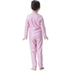 image:imageIDOPIP Muslim Swimsuits for Girls Kids Modest Swimsuit Islamic Burkini Full Cover Hijab Top Pants Cap Bathing SuitPink  Gray