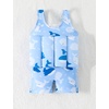 image:imageIDOPIP Toddler Floatation Swimsuit Swim Vest for Baby Boy Girls Float Suit with Buoyancy Floating Swimwear Bathing Suit 6M3TBlue Whale