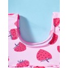 image:imageIDOPIP Toddler Floatation Swimsuit Swim Vest for Baby Boy Girls Float Suit with Buoyancy Floating Swimwear Bathing Suit 6M3TPink Strawberry