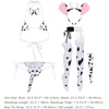 image:imageIDOPIP Women Sexy Milk Cow Maid Lingerie Set Anime Lolita Cosplay Mini Bikini Bra Underwear Nightwear Fancy Dress up Costume001 White Cow Bikini Set