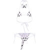 image:imageIDOPIP Women Sexy Milk Cow Maid Lingerie Set Anime Lolita Cosplay Mini Bikini Bra Underwear Nightwear Fancy Dress up Costume001 White Cow Bikini Set