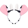 image:imageIDOPIP Women Sexy Milk Cow Maid Lingerie Set Anime Lolita Cosplay Mini Bikini Bra Underwear Nightwear Fancy Dress up Costume001 White Cow Bikini Set