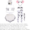 image:imageIDOPIP Women Sexy Milk Cow Maid Lingerie Set Anime Lolita Cosplay Mini Bikini Bra Underwear Nightwear Fancy Dress up Costume002 White Cow Maid Bikini Set