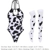 image:imageIDOPIP Women Sexy Milk Cow Maid Lingerie Set Anime Lolita Cosplay Mini Bikini Bra Underwear Nightwear Fancy Dress up Costume003 White Cow Bodysuit Set