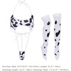 image:imageIDOPIP Women Sexy Milk Cow Maid Lingerie Set Anime Lolita Cosplay Mini Bikini Bra Underwear Nightwear Fancy Dress up Costume004 White Cow Bikini Set