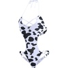 image:imageIDOPIP Women Sexy Milk Cow Maid Lingerie Set Anime Lolita Cosplay Mini Bikini Bra Underwear Nightwear Fancy Dress up Costume005 White Cow Bodysuit Set 2pcs