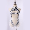 image:imageIDOPIP Women Sexy Milk Cow Maid Lingerie Set Anime Lolita Cosplay Mini Bikini Bra Underwear Nightwear Fancy Dress up Costume006 White Cow Maid Bodysuit Set 3pcs