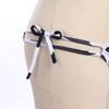 image:imageIDOPIP Women Sexy Milk Cow Maid Lingerie Set Anime Lolita Cosplay Mini Bikini Bra Underwear Nightwear Fancy Dress up Costume011 White Cow Halter  Stockings