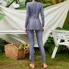 image:imageMuslim Swimsuits for Women Modest Islamic Swimwear Burkini Full Cover Swimming Top Dress Pants Two Piece Bathing SuitsGray
