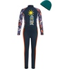 Navy Blue + Orange - Boy