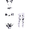 008 White Cow Bikini Set + Ears