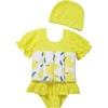 image:imageKids Baby Girls Float Suit Duck Floatation Swimsuit with Adjustable Buoyancy Bathing Swimwear Toddler One Piece Swimming Suit Summer Swim Vest Jacket Ruffle Tutu Swim Dress Yellow Duck 45T