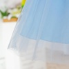 image:imageIDOPIP Toddler Baby Embroidery Flower Girl Dress Tulle Pageant Wedding Gown  for Kids Wedding Bridesmaid Formal Party Prom Gown Little Princess First Communion Birthday Graduation Floral Tulle DressBlue