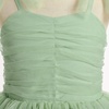 image:imageIDOPIP Toddler Girls Birthday Dress Tulle Smocked Pageant Summer Sundress  Baby Girls Tutu Dress Sleeveless Bowknot Straps Dress Casual Back to School Graduation Gown for Cake Smash Photo PartySage Green