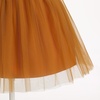 image:imageIDOPIP Toddler Girls Birthday Dress Tulle Smocked Pageant Summer Sundress  Baby Girls Tutu Dress Sleeveless Bowknot Straps Dress Casual Back to School Graduation Gown for Cake Smash Photo PartyCaramel