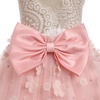 image:imageIDOPIP Toddlers Lace Flower Girl Dress VBack Bow Birthday Dress 27 YearsPink