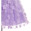 image:imageIDOPIP Toddlers Lace Flower Girl Dress VBack Bow Birthday Dress 27 YearsPurple